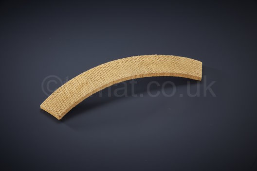 multiply woven brake lining, marine woven brake lining, flexible woven brake lining, friction banding, friction lagging